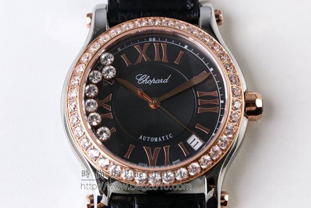 Chopard手錶 HAPPY DIAMONDS系列 274808-5001 全自動機械男士腕表 蕭邦高端男表  hds1199